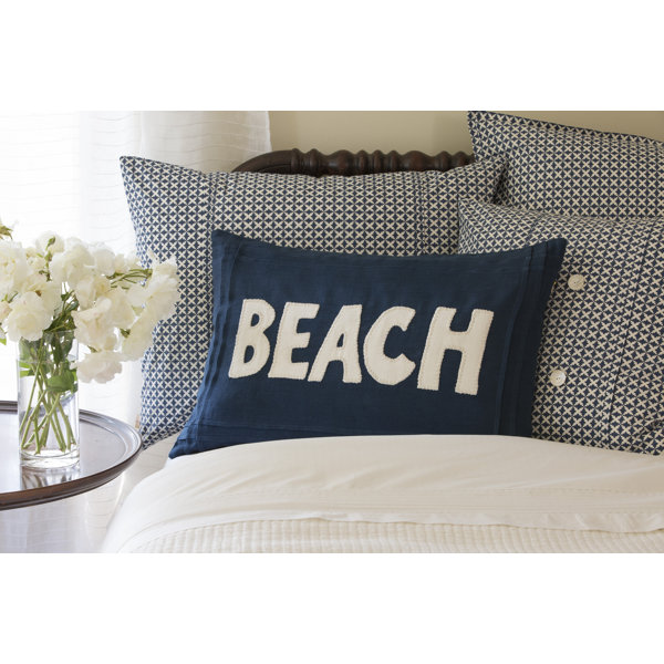 Highland Dunes Chamberlin Beach Linen Lumbar Pillow Wayfair